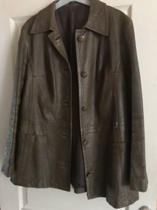 veste cuir femme
