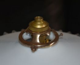 Ancienne suspension en verre