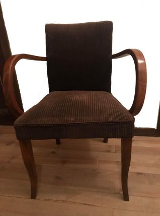 Fauteuil bridge art déco