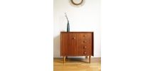 Mini commode enfilade vintage des années 60