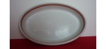 Petit plat au four porcelaine d'Auteuil