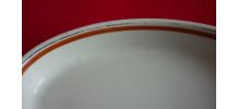 Petit plat au four porcelaine d'Auteuil