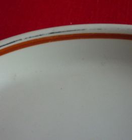 Petit plat au four porcelaine d'Auteuil