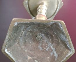 Bougeoir en bronze