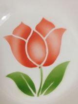 4 assiettes creuses vintage - Moulin des Loups
