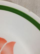 4 assiettes creuses vintage - Moulin des Loups