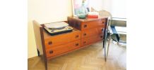 Large commode enfilade scandinave vintage 60's