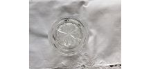 Petit vase en cristal taillé