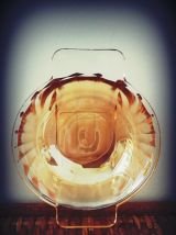 coupelle ramequin HUILOR verre irisé orange
