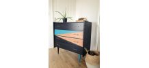 commode 4 tiroirs années 60 - revalorisée 