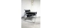 Fauteuil Wassily B3 de Marcel Breuer Edition 70's
