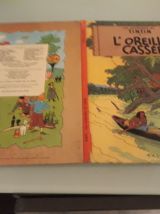  LOT DE 5 bandes dessinées TINTIN  reedition 1966