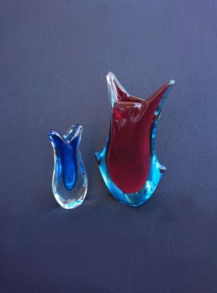 Deux vases Murano - années 1960