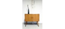 Commode , meuble rangement vintage pieds compas 60's