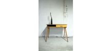 Bureau vintage scandinave longs pieds compas 70's 