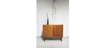 Mini commode enfilade vintage des années 60