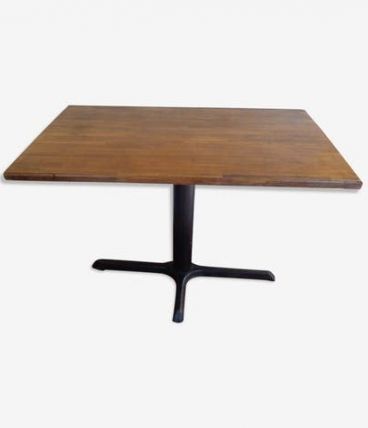 Table industrielle bistrot