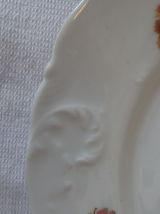 6 assiettes ancienne porcelaine de limoge 
