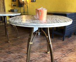 TABLE À MANGER RONDE TM014