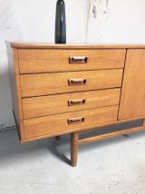 Enfilade vintage scandinave en teck années 60 2 mètre