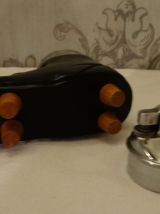 Vintage collection briquet chaussure en bois marque penguin 
