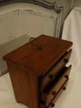 vintage commode de poupée fait main