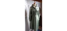 Vintage made in France 1960 robe laine style preppy
