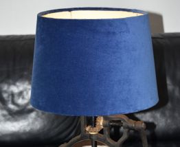 Lampe ancien moulin à café