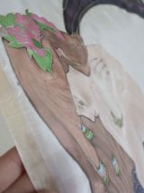 peinture sur soie murale 