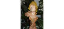 Sculpture plâtre années 1900 signé MORIN