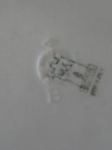 Ancien grand beurrier ou fromage avec cloche faïence FRANZ A