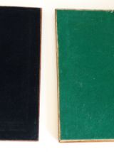 4 tableaux encadrées anciens sous verre 