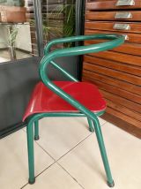 Chaise écolier vintage