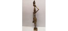 Statuette en laiton 