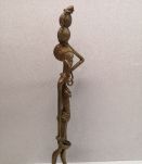 Statuette en laiton 