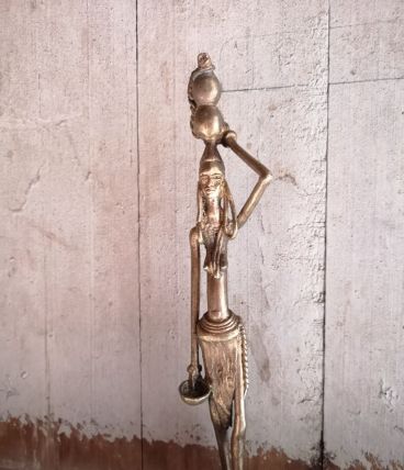 Statuette en laiton 