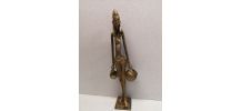 Belle statuette en laiton 
