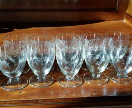 verres gravés 
