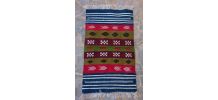 Tapis berbère multicolore fait à la main 