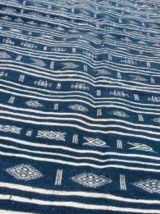 Tapis berbère bleu et blanc fait main 235cm*140cm