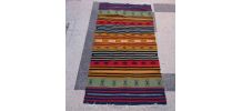 Tapis kilim berbère multicolore 190cm*105cm