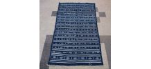 Tapis kilim berbère bleu 235cm*140cm