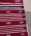 Tapis kilim berbère Bordeaux 240cm*135cm