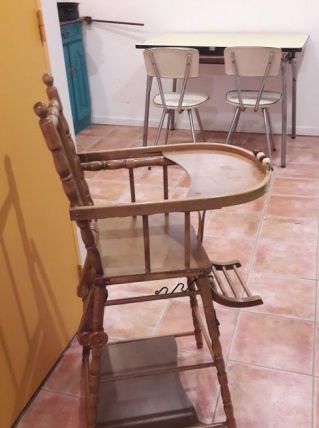 chaise bébé ancienne