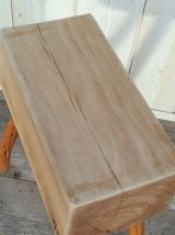 Tabouret en bois 