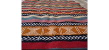 Tapis kilim berbère multicolore fait main 145cm*100cm