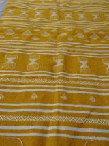 Tapis jaune fait main 140cm*90cm