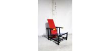 RARE Chaise Rouge &amp;amp; Bleue par Gerrit Thomas Rietveld