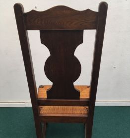 Chaise bretonne en bois massif