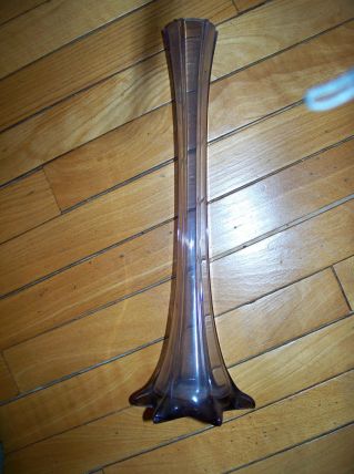 vase soliflore en verre coloré (40/50cm)